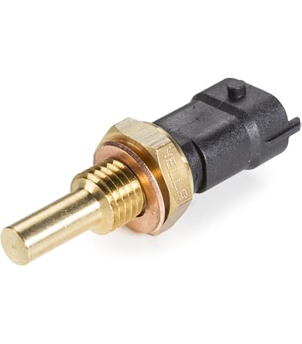 Sensore Temperatura Refrigerante HELLA 6PT 009 107-561, 12V, 2 Poli, Filettatura M10x1, Con Guarnizione, Per VW Golf II