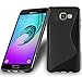Produktbild Cadorabo Hülle für Samsung Galaxy A7 2016 (6) - Hülle in Oxid SCHWARZ – Handyhülle aus flexiblem TPU Silikon im S-Line Design - Silikonhülle Schutzhülle Soft Back Cover Case Bumper
