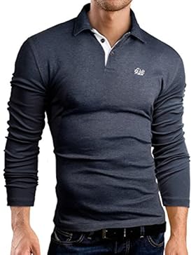 Grin&Bear Slim Fit kontrast Polohemd Poloshirt Polo, GB160