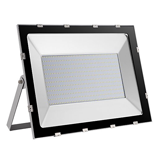 Yuanline Flexible and waterproof LED Floodlight made of aluminum (body) and glass (mask)[Energy Class A + ] 500W Cold White
