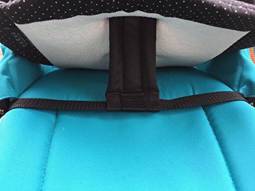 Smart-Planet® hochwertiger Schrittgurt / Rutschgurt für Ihren Kinderwagen / Buggy der peferkte Haltegurt für Ihren Buggy – Universal schwarz - 7