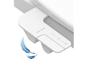 W WITHLENT Bidet Toilette WC - Bidet Portable pour WC - Toilette Japonaise - WC japonais Bidet WC - Jet Toilette WC - Cuvette Japonaise Pulvérisateur Bidet Non Électrique taharet