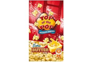 BRIGHT STAR Halal Way Mikrowellen Popcorn Extra Butter, 3er Pack (3 x 100 g)