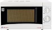 Bajaj 17 Litres Solo Microwave Oven with Mechanical Knob (1701 MT, White)