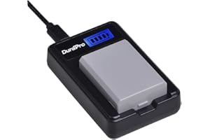 DuraPro 1 Stück LP-E5 LP E5 Akku + LCD USB Ladegerät für Canon EOS 450D 500D 1000D Kiss F X2 X3 Rebel XS XSi T1i Digitalkameras