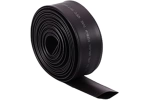 Othmro Gaine Thermorétractable, tube thermorétractable Ratio 2:1, Tube Thermoretractable à double paroi, Kit de Tube de Câble Thermorétractable D'isolation Électrique, Gaine retractable 6M