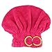 Produktbild Mikrofaser Haar Turban schnell trockenes Haar Hut Wrapped Handtuch Bathred