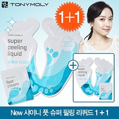 Tonymoly Shiny Foot Peeling Liquid 1+1 Limited Edition (Total 4 pcs)