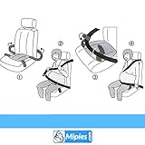 Schwangerschaftsgurt auto ★ Schwangerschaftskissen mit Gurtführungsschlaufen ★ schützt das Risiko der Abtreibung zu vermeiden - 3