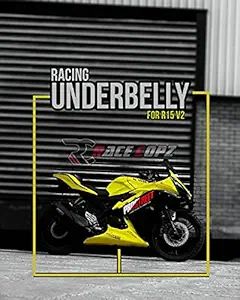 RACE COPZ Racing Underbelly Engine Belly for Yamaha R15 V2 (Without Paint)