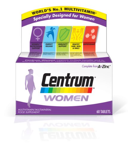Preisvergleich Produktbild Centrum Women Supplements - Pack of 60 Tablets