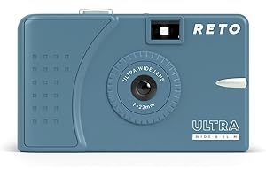 RETO Ultra Wide & Slim 35 mm Riutilizzabile Fotocamera (Teal)