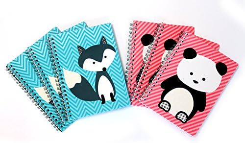 Studio C Personal Book 7"X5" Assorted Colors-Hair Of The Dog, College Rule, 80 Sheets