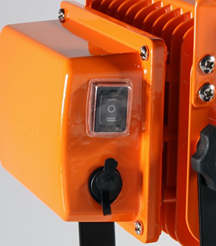 Sila Profi Work LED Arbeitsscheinwerfer Dimmbar 1800 Lumen 4200K (Kabellos) (min. 3h) – Akku Arbeitsleuchte 20W Lampe Partylicht Werkstattlicht Baustrahler Handscheinwerfer - 5