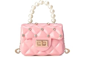 JUCHAO Mini Purse for Toddler Girls Crossbody Cute Princess Handbags Shoulder Bag for Toddler Little Girl