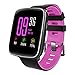 Produktbild Shoptronics24 Universal Bluetooth Smartwatch Handy Armbanduhr Smartphone Uhr Pulsuhr Herzfrequenzmesser Schrittezähler Kalorienzähler Schlafüberwachung Fitness Fit Sport Tracker Smart Watch Uhr Digital für Android und iOS Huawei p8 / p8 Lite 2016 / p8 Lite 2017 / P9 / P9 Lite / P9 Plus / P10 / P10 Lite / P10 Plus / Mate 7 / Mate 8 / Mate 9 / Mate S / Honor 5X / Honor 6X / Honor 7 / Honor 8 / Honor 8 Pro / Honor 9 / Honor 6A / Y7 / Nova 1 / Nova 2 / Nova Plus usw.