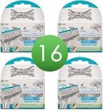 Wilkinson Sword Quattro Titanium Sensitive Razor Blades - Pack of 16 Blades