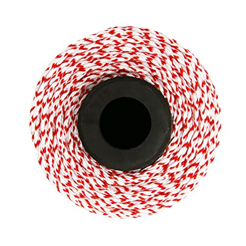 EMMAKITES 1000ft 120lb Braided Dacron Line String WhiteRed Contrasting Color for Kite Flying Outdoor Activities Fishing reviews EMMAKITES 1000ft 120lb Braided Dacron Line String WhiteRed Contrasting Color for Kite Flying Outdoor Activities Fishing