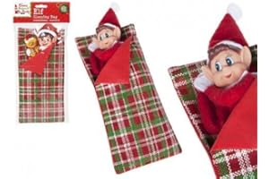 Elves Behavin' Badly – Elfe und Schlafsack – Elfe enthalten – Must-Have Elf Toys – Weihnachtszubehör