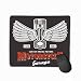 Produktbild Mouse Pad Piston Wings Print Dark Piston Wings Print Dark Background Grunge Texture Rectangle Rubber Mousepad 11.81 X 9.84 Inch