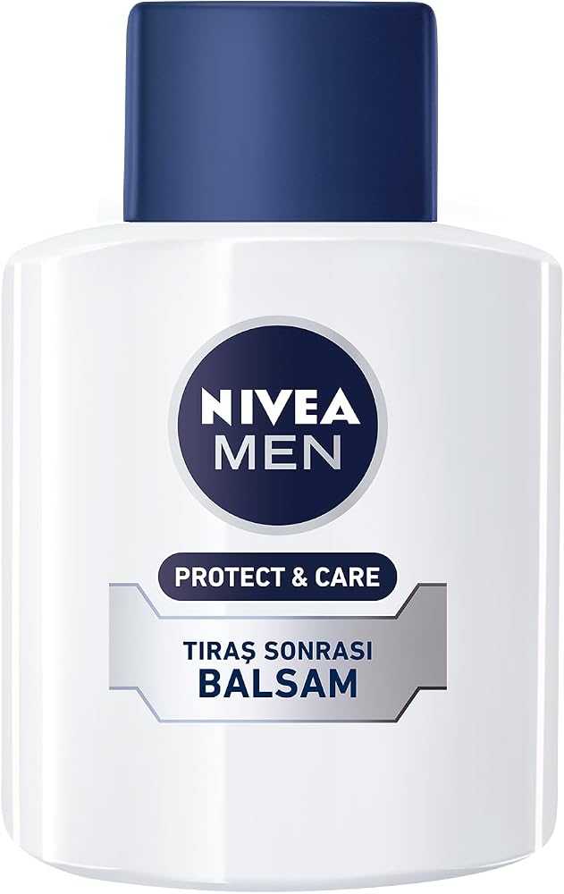 NIVEA MEN Erkek Protect&Care Nemlendirici Tıraş Sonrası Balsam 100 ml, Hızlı Emilir, Nemlendirici,Aloe Vera
