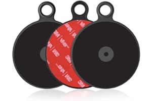 APPS2Car 3 Pieza Discos Adhesivos de Salpicadero Disco de Montaje Universal de Ventosa de 70 MM Disco de Salpicadero para Tomtom GPS Soporte/Phone Holder de Coche/Todo Ventosa Soporte