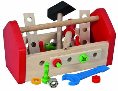 Simba Heros - 100028103 - Caisse à outils en bois - Beige