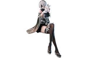Tongyundacheng Figurka anime 2B, Yorha 2B Automata figurka akcji, nr 2 model statuetki typu B, kimono Ver, PCW kolekcjonerska ozdoba, prezenty dekoracyjne na biurko