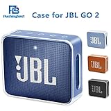 Pushingbest Coque de Protection Housse pour JBL GO2, Résistant aux Chocs, Facile à Transporter (Transparent)