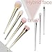 CRAVOG 7PCS Pro Beauty Makeup Brushes Eyeshadow Blending Brush Professional Blush Brush Powder Brush New Fashion