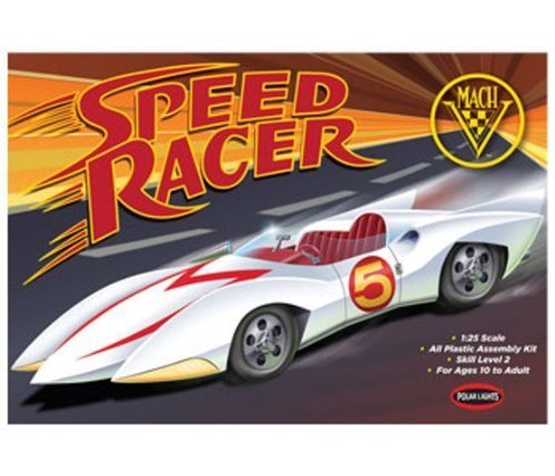 Preisvergleich Produktbild 1 / 25 Speed Racer Mach V (Glue) by Polar Lights