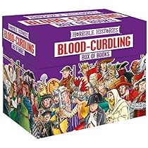 Horrible Science 6 Books Collection Set By Nick Arnold(Blood