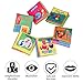 Yosoo 6 Books Soft Cloth Children Intelligence development Cognize Book Educational Activity Toy for Kid Baby