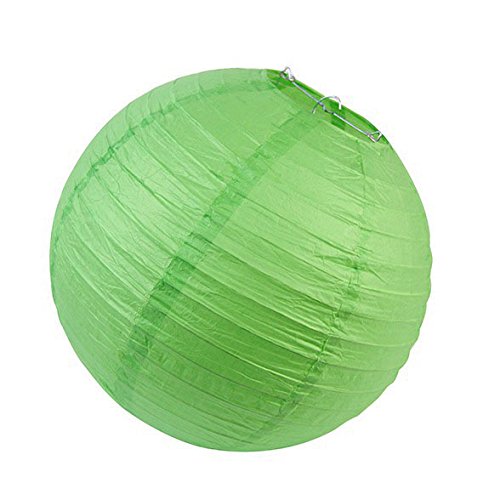 SUNBEAUTY Blau Grün Serie Tissue Papier Pompom & Honeycomb Ball Wabenball & Lampion Mixed Geburtstag Feier Party Dekoration - 5