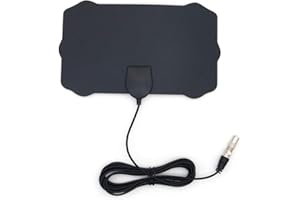 DollaTek Antenna TV digitale Mini 50 Miglia Amplificatore del segnale Gamma TV compatibile HDTV Antenna 4K ATSC interna