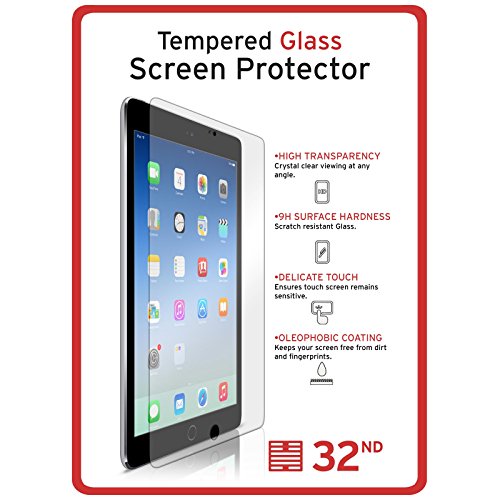 32nd Samsung Galaxy Tab 4 (7 Zoll) Schutzfolie, Gehärtetem Glas Panzerglas Hartglas Schutzfolie Displayschutzfolie Displayschutz Retail-Verpackung für Samsung Galaxy Tablet