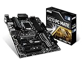 MSI H270 PC Mate Scheda Madre, Formato ATX, Chipset Kabylake, Nero