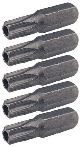 1/4"" TX-Bit T25, 25mm, S2 m.Bohrung, SB-Verp. á 5 Stück