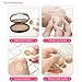 MAANGE Silicone Puff Sponge Beauty Blender Applicator for Makeup and Tanning Lotion