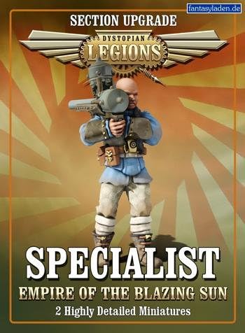 Empire of the Blazing Sun Specialist and Infantryman
