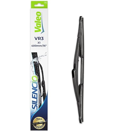 AOQ Set 3 Tergicristalli Aero Flat Per Opel Meriva A (04/03-04/10) – Anteriore E Posteriore, Con Adattatori - 2