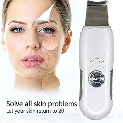 Healthcozy Hot Ultrasonic Deeply Skin Facial Cleaner Pore Cleansing Device Blackhead Removal Peeling Shovel Machine Face Exfoliator