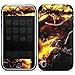 Produktbild Apple iPhone 3Gs Case Skin Sticker aus Vinyl-Folie Aufkleber Feuer Dämon Armageddon