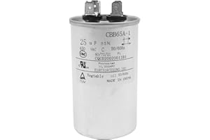 DollaTek 25uF CBB65 Motor del Condensador Que se Ejecuta para el acondicionador de Aire 450VAC SH 40/70/21 50 / 60Hz