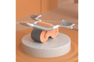 SPORTARC Roller Plank Trainer Automatisches Rebound-Bauchrad, 2023 New Wheels Ab Roller mit Ellbogenpolster für Bauchübungen und Plankentrainer, Ab Roller Wheel Trainingsgerät für Anfänger Core Workouts