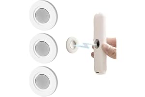 Jurqqer Fernbedienung Halterung Wand – Magnetischer Fernbedienungshalter (3 Stück) mit superstarkem Magnethalter | Selbstklebende Magnethalterung ohne Bohren für TV & Gerätefernbedienungen - Weiß