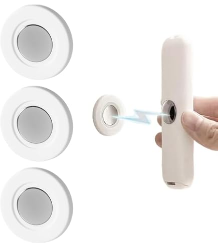 5 Pièces Support Télécommande Mural Magnétique Silicone - Rangement Sans Percer