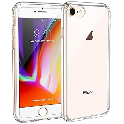 Syncwire Coque iPhone 7 et iPhone 8 UltraRock Housse de protection pour iPhone 8/7 avec Protection Avancée contre les Chutes et Technologie Coussins d’Air pour Apple iPhone 8/7 - Ultra Transparent