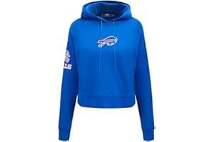 Pro Standard Damen Womens NFL Classic Chenille Brushed Back French Terry Cropped Pullover Hoodie Mit Kapuze Sweatshirt (1er Pack)
