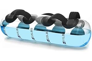 Vessena Water Weight Aqua Bag - Filled Hydro Core Training Bag for Balance, Strength Functional Fitness Training -Exercise Sandbag Alternative Power Water Weight Bag, Portable Home Gym Equipment